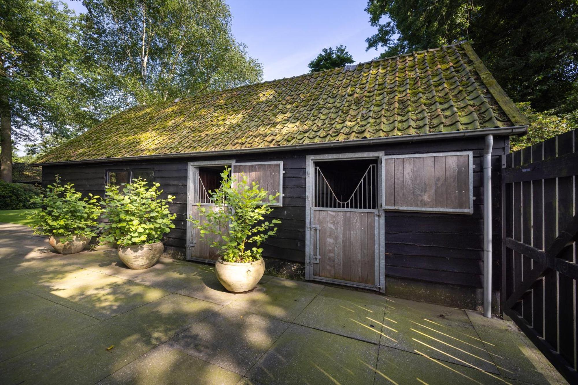 Luxe Hofstede Met Paardenstalling Lunteren Exterior foto